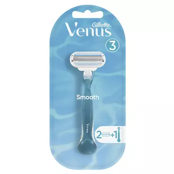 GILLETTE Бритва с 2 сменными кассетами Venus