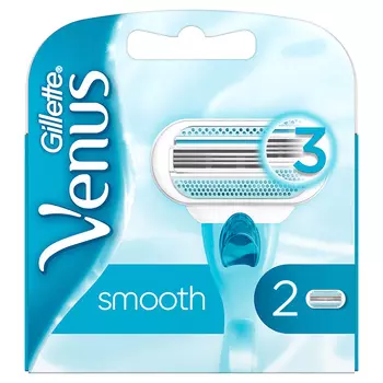 GILLETTE Сменные кассеты для бритья Venus Smooth