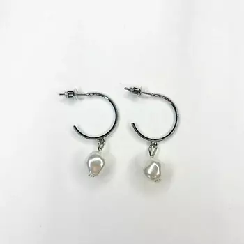 GILMEEVA Серьги с искусственным жемчугом