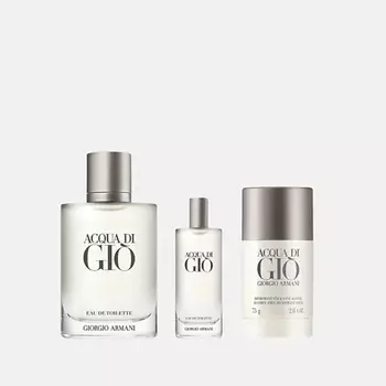 GIORGIO ARMANI Набор Acqua Di Gio: Туалетная вода + Миниатюра+ Дезодорант