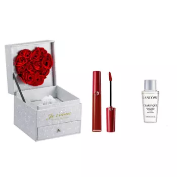 GIORGIO ARMANI Набор для макияжа Mini Sample Помада+Сыворотка