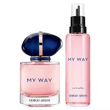 GIORGIO ARMANI Набор My Way: Парфюмерная вода + Запасной блок (рефилл)