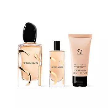 GIORGIO ARMANI Набор Si: Парфюмерная вода + Миниатюра + Лосьон для тела