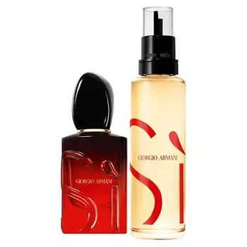 GIORGIO ARMANI Набор Si Passione Intense (2024): Парфюмерная вода + Рефилл