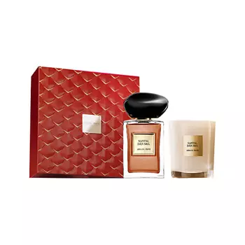 GIORGIO ARMANI Парфюмерный набор Santal Dan Sha+Свеча