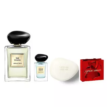GIORGIO ARMANI Парфюмерный набор The Yulong+Vetiver d'Hiver +Мыло