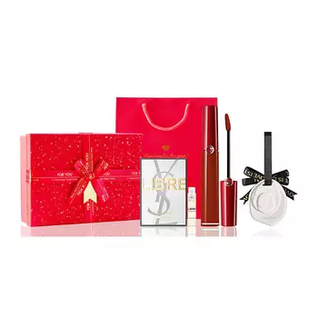 GIORGIO ARMANI Подарочный набор Libre+ароматизированная подвеска +жидкая губная помада