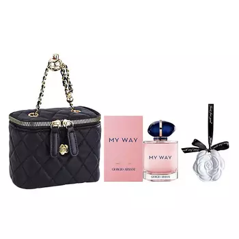 GIORGIO ARMANI Подарочный набор My Way+Косметичка+Ароматическая подвеска