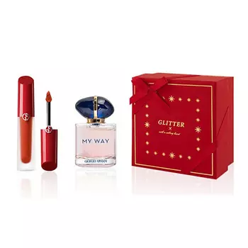 GIORGIO ARMANI Подарочный набор My Way+жидкая помада для губ мини