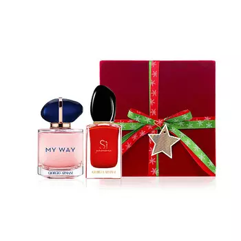 GIORGIO ARMANI Подарочный набор парфюмерии Si Passion+My Way