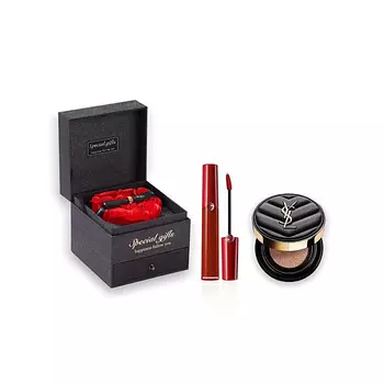 GIORGIO ARMANI Подарочный набор Помада Lip Maestro+leather cushion