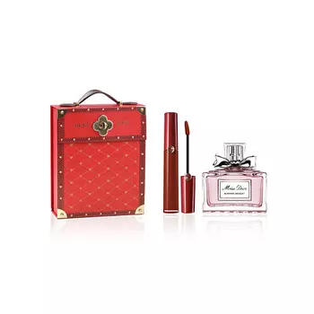 GIORGIO ARMANI Подарочный набор Жидкая помада Lip Maestro + Miss Dior