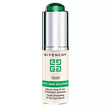 GIVENCHY Сыворотка-детокс для сохранения молодости кожи для области вокруг глаз Vax'in For Youth City Skin Solution