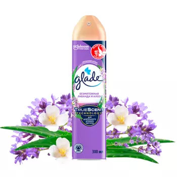GLADE Освежитель воздуха Безмятежная лаванда и алоэ 300.0