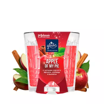 GLADE Ароматизированная свеча Apple of my pie 130.0