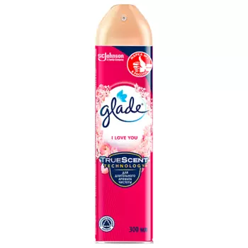 GLADE Освежитель воздуха аэрозоль I love you 300.0
