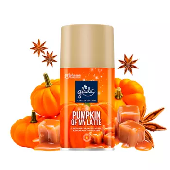 GLADE Освежитель воздуха сменный баллон Pumpkin of my latte 269.0