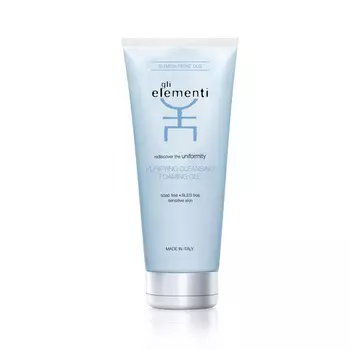 GLI ELEMENTI Гель-пенка для лица очищающий Purifying Cleansing Foaming Gel