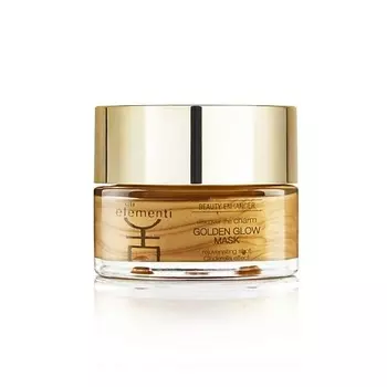 GLI ELEMENTI Маска для лица придающая сияние Golden Glow Mask