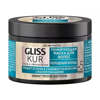 ГЛИСС КУР GLISS KUR Тонирующая маска Toning Mask