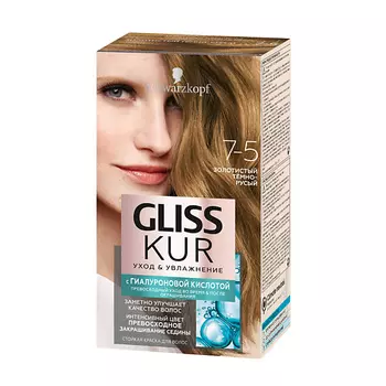 ГЛИСС КУР Стойкая краска для волос Уход&Увлажнение Care&Moisture