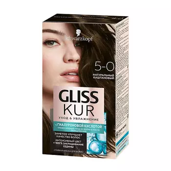 ГЛИСС КУР Стойкая профессиональная краска для волос Уход & Увлажнение