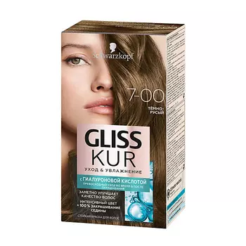 ГЛИСС КУР Стойкая профессиональная краска для волос Уход & Увлажнение