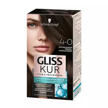 ГЛИСС КУР Стойкая профессиональная краска для волос Уход & Увлажнение