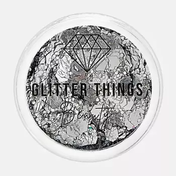 GLITTER THINGS Глиттер Гель Блёстки для глаз, лица и тела "Магическая Луна "