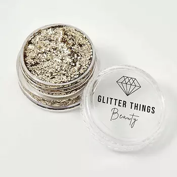 GLITTER THINGS Глиттер Гель Блёстки для глаз, лица и тела "Золотая Пыль"