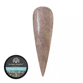 GLOBAL FASHION Гель краска Painting+Stomping 02