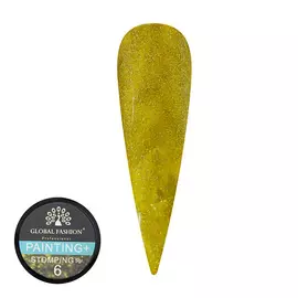 GLOBAL FASHION Гель краска Painting+Stomping 02