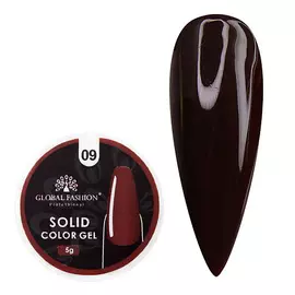 GLOBAL FASHION Гель-краска повышенной плотности, Solid color gel 04