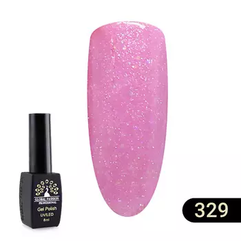 GLOBAL FASHION Гель-лак BLACK ELITE 001