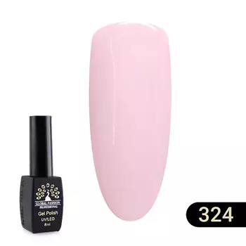 GLOBAL FASHION Гель-лак BLACK ELITE 001