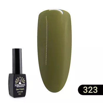 GLOBAL FASHION Гель-лак BLACK ELITE 001