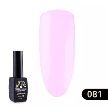 GLOBAL FASHION Гель-лак BLACK ELITE 001