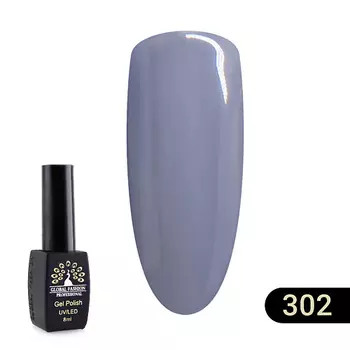 GLOBAL FASHION Гель-лак BLACK ELITE 001