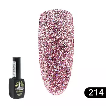 GLOBAL FASHION Гель-лак BLACK ELITE 001