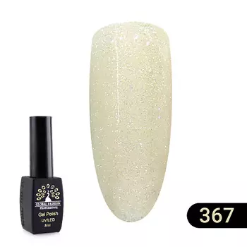 GLOBAL FASHION Гель-лак BLACK ELITE 001