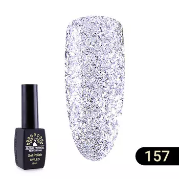 GLOBAL FASHION Гель-лак BLACK ELITE 001