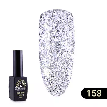 GLOBAL FASHION Гель-лак BLACK ELITE 001