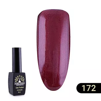 GLOBAL FASHION Гель-лак BLACK ELITE 001