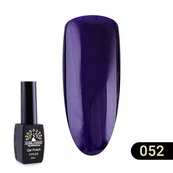 GLOBAL FASHION Гель-лак BLACK ELITE 001