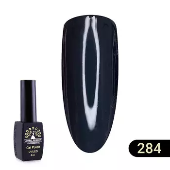 GLOBAL FASHION Гель-лак BLACK ELITE 001
