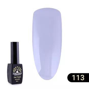 GLOBAL FASHION Гель-лак BLACK ELITE 001