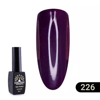 GLOBAL FASHION Гель-лак BLACK ELITE 001