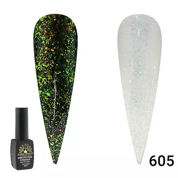 GLOBAL FASHION Гель лак Galaxy Star 602