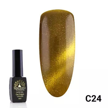 GLOBAL FASHION Гель лак кошачий глаз 01