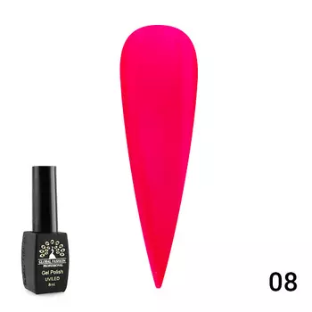 GLOBAL FASHION Гель лак Luminous светящийся в темноте, 01